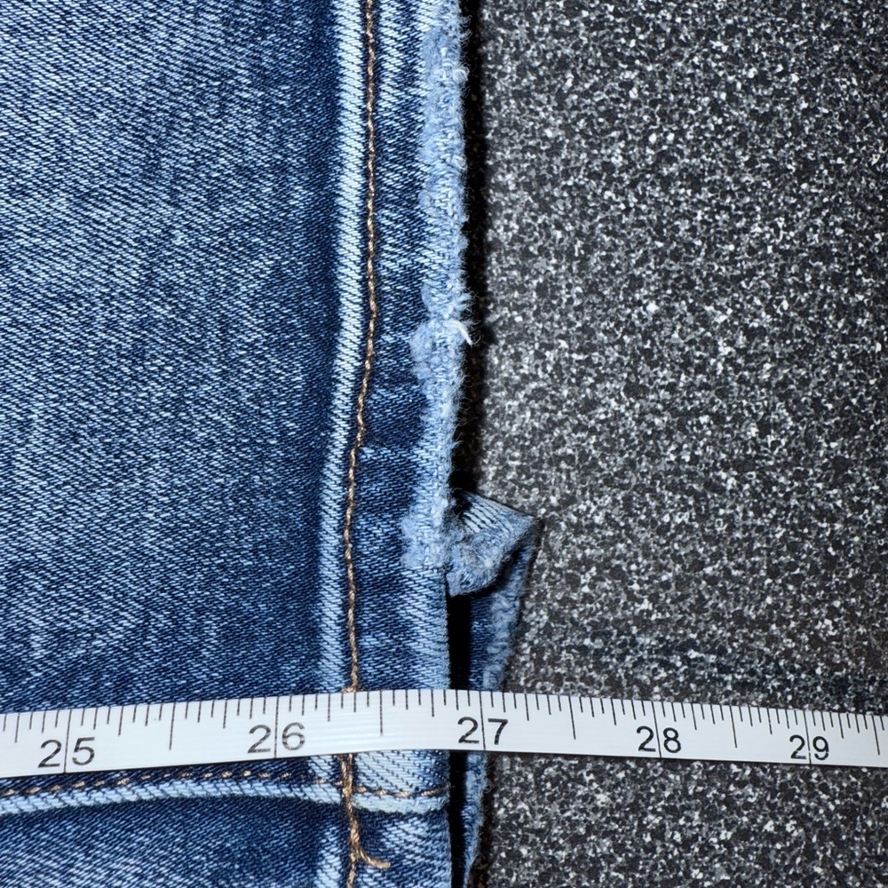 Altar'd State High Rise Button-Fly Blue Jeans - Picture 7 of 7